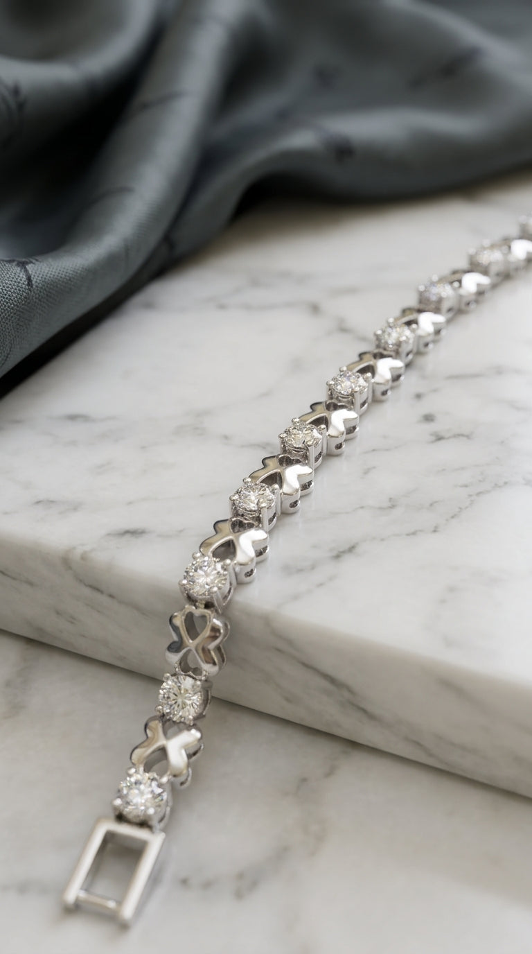 Infinty Heart Bracelet