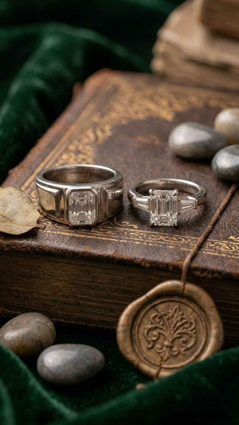 Eternal Bond Couple Ring Set