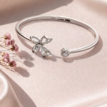 Butterfly Open Cuff Bracelet