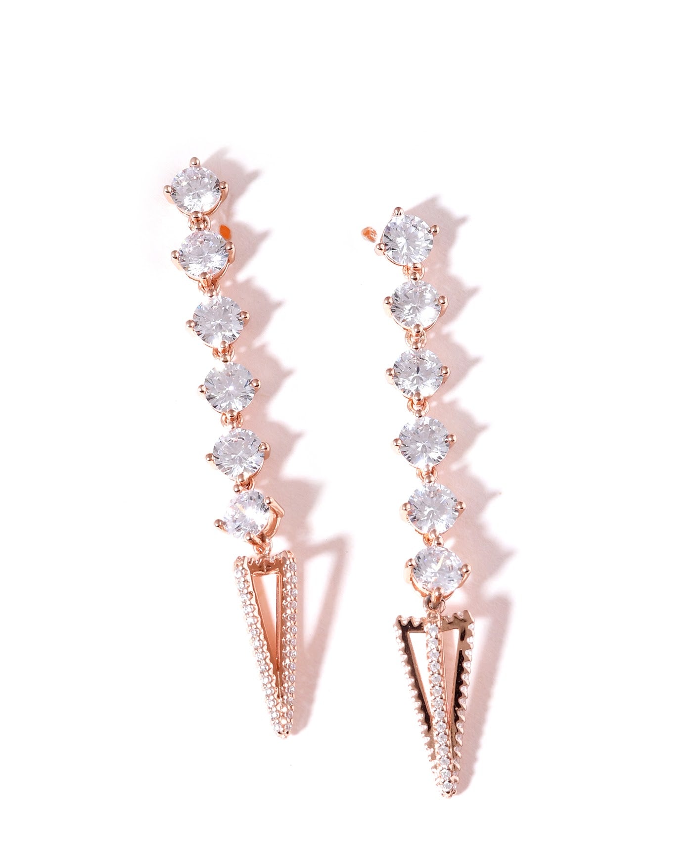Celeste Drop Sterling Silver Earrings