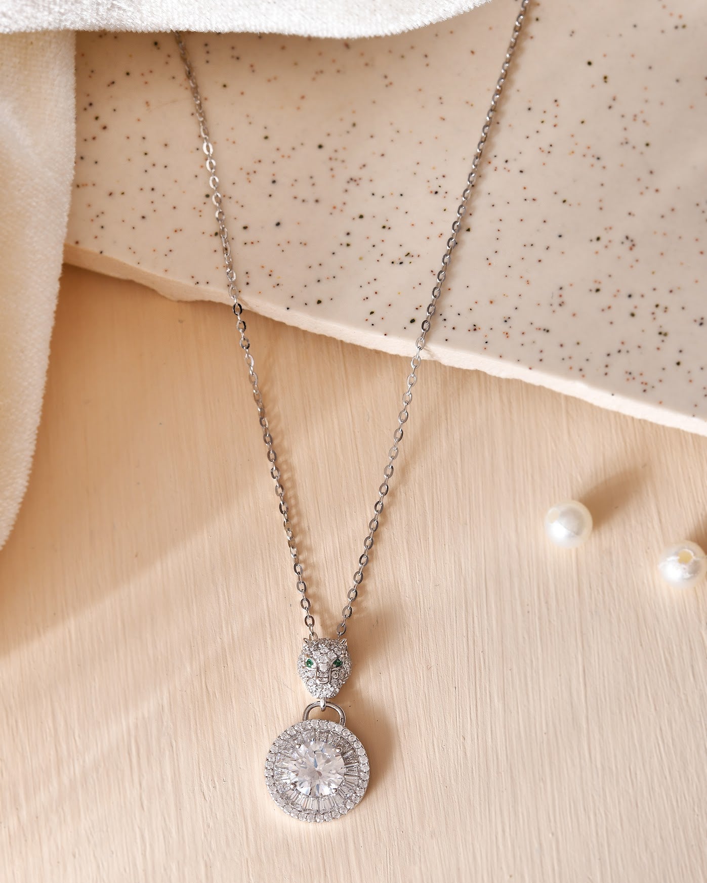 Panther Pendant Necklace