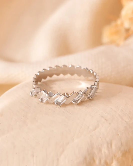 Celestial Faceted Ring