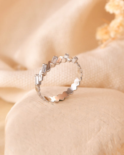 Celestial Faceted Ring