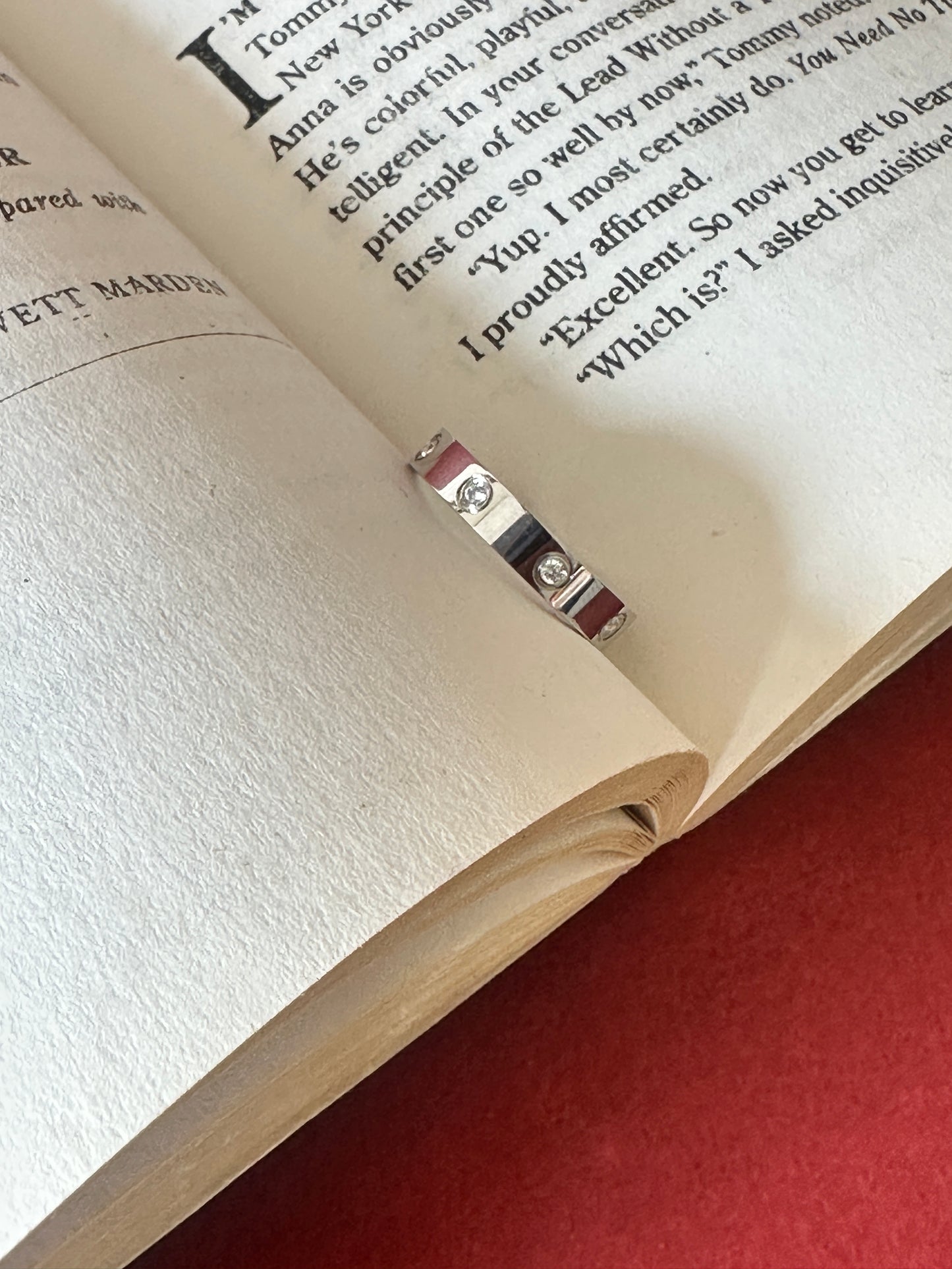 Cartier CZ Band Ring