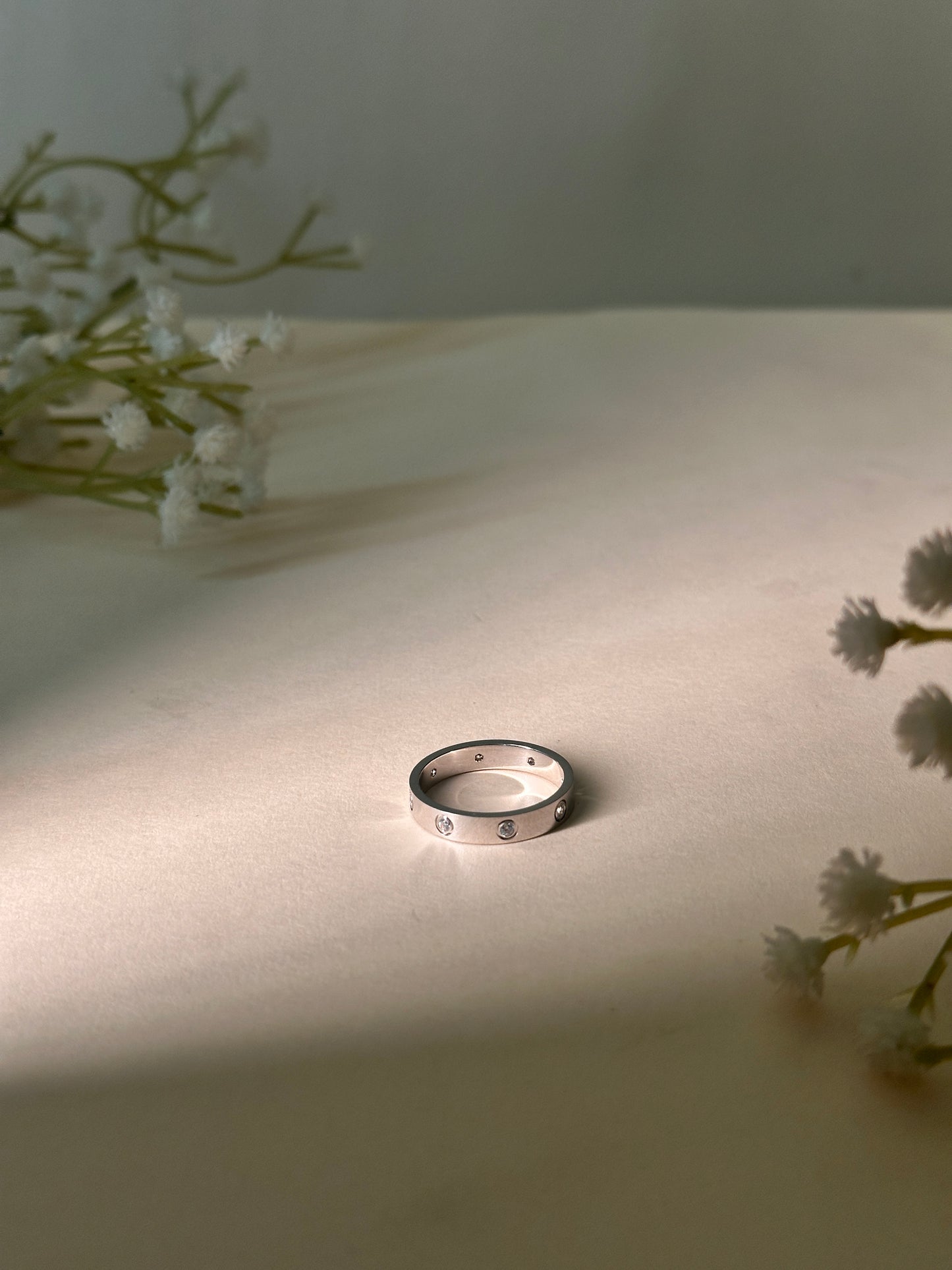 Cartier CZ Band Ring