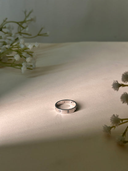 Cartier CZ Band Ring