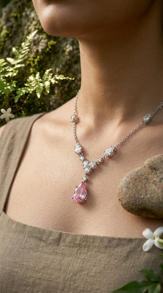 Blush Heart Elegance Jewellery Set