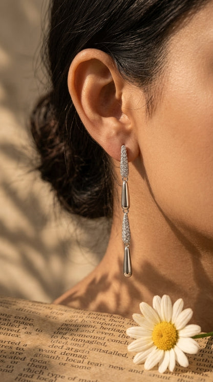 Celestial Cascade Drop Earrings