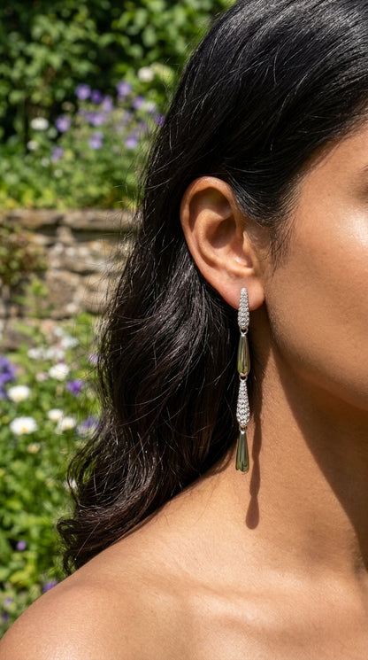 Celestial Cascade Drop Earrings