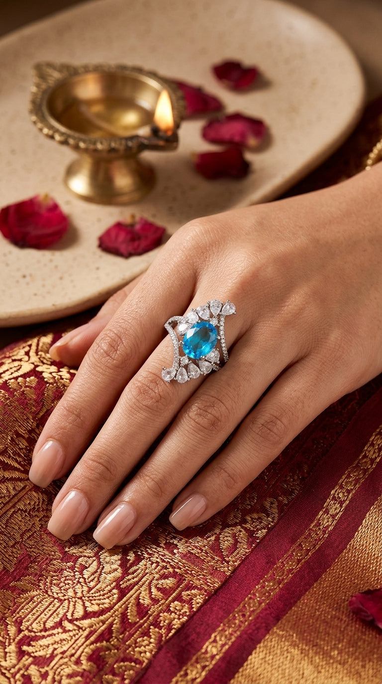 Classic Feminine Charm Ring