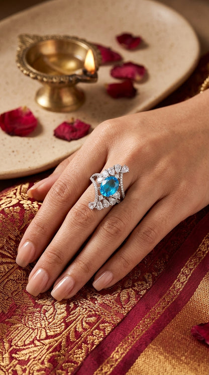 Classic Feminine Charm Ring