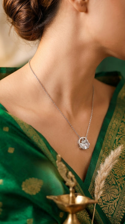 Swan Pendant Necklace