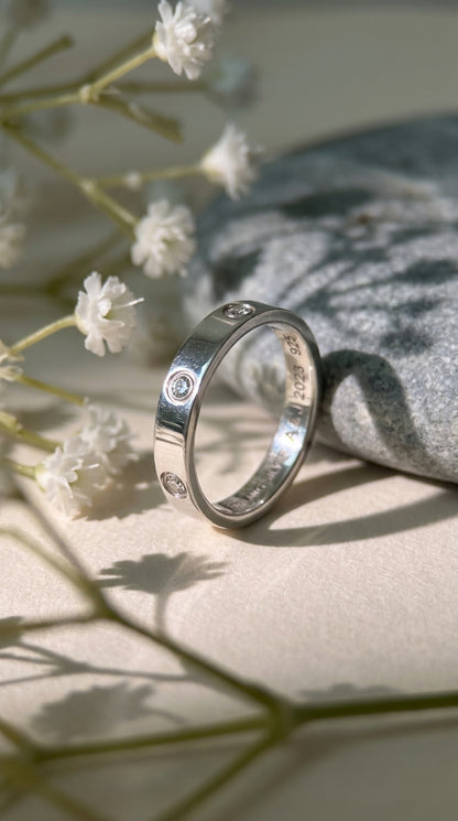 Cartier CZ Band Ring