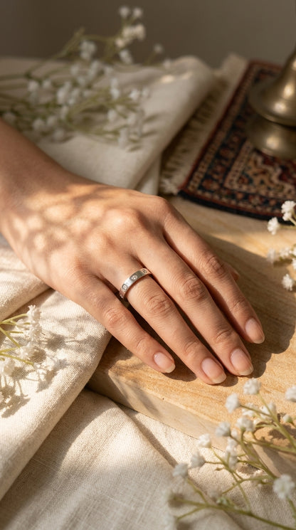 Cartier CZ Band Ring
