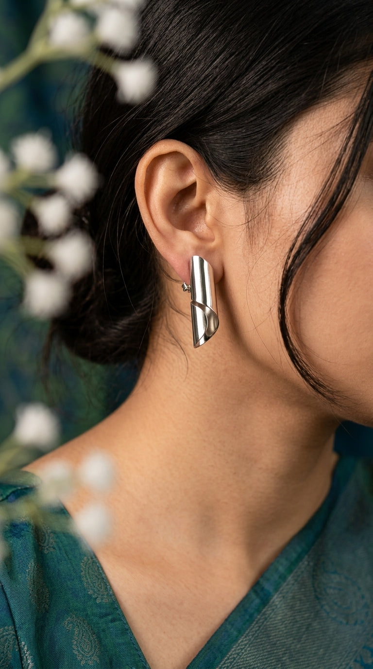 Sculptural Minimalist Earrings