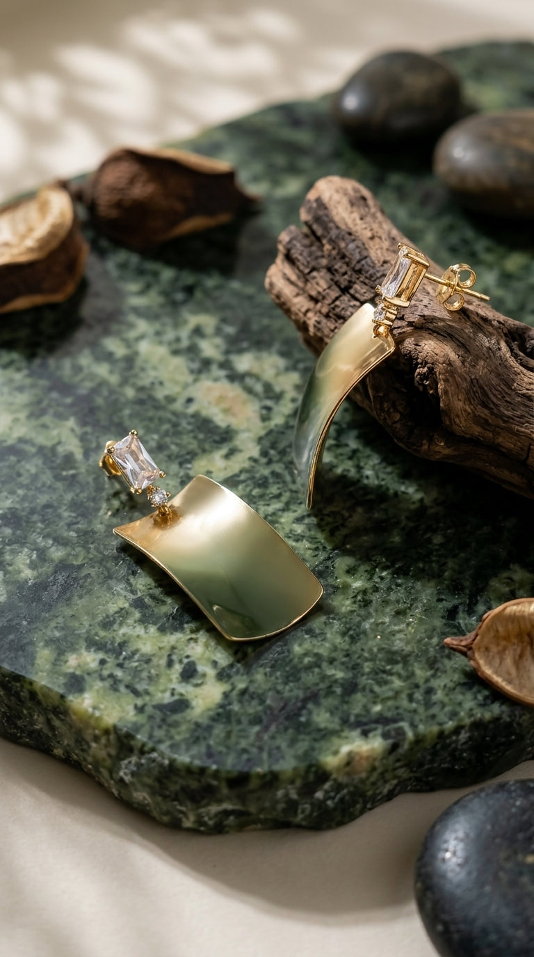 Aurora Statement Drop Earrings