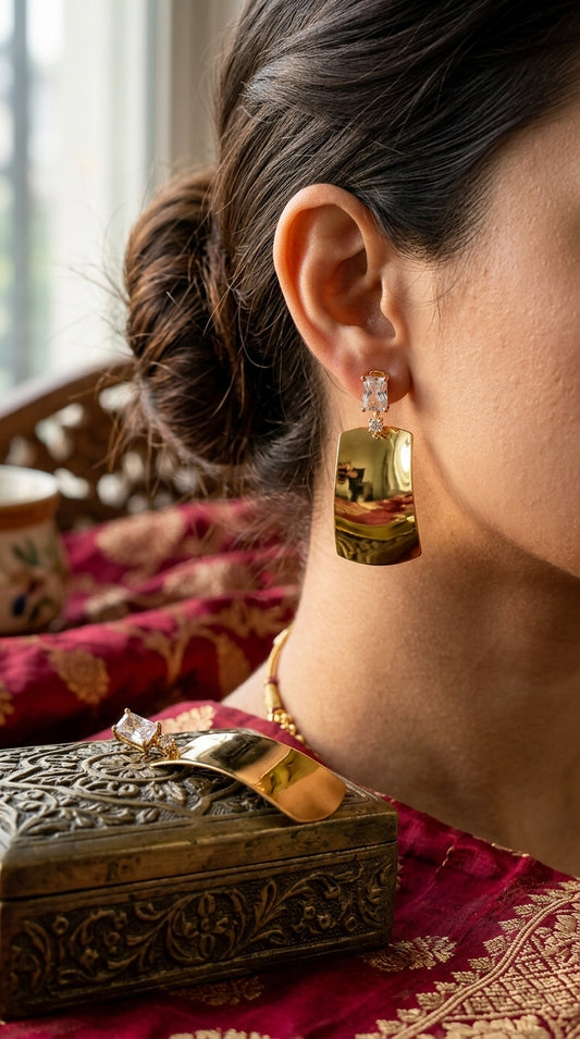 Aurora Statement Drop Earrings