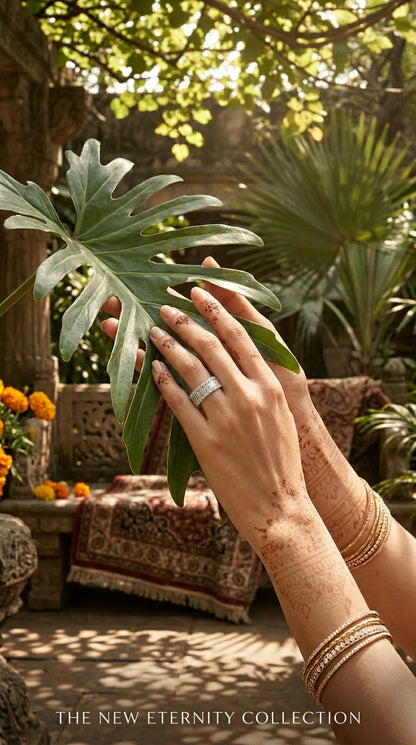 Timeless Baguette Eternity Ring
