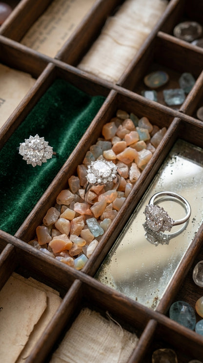 Royal Halo Statement Ring