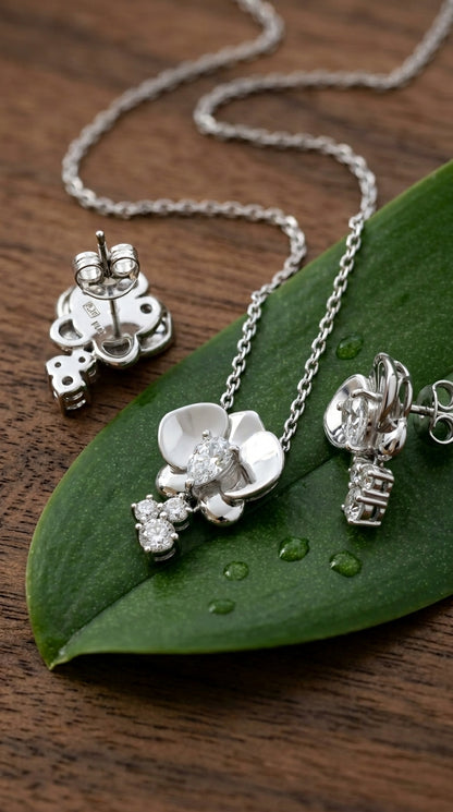 Orchid Bloom Jewellery Set