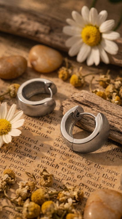 Classic Bold Hoop Earrings