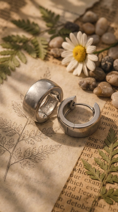 Classic Bold Hoop Earrings