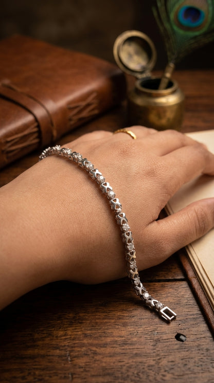 Infinty Heart Bracelet