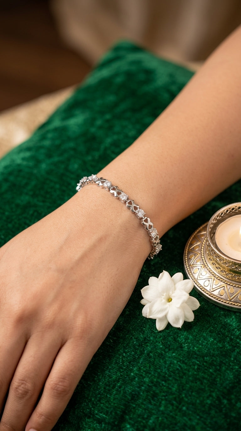 Infinty Heart Bracelet