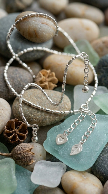 Minimalist Silver Anklet