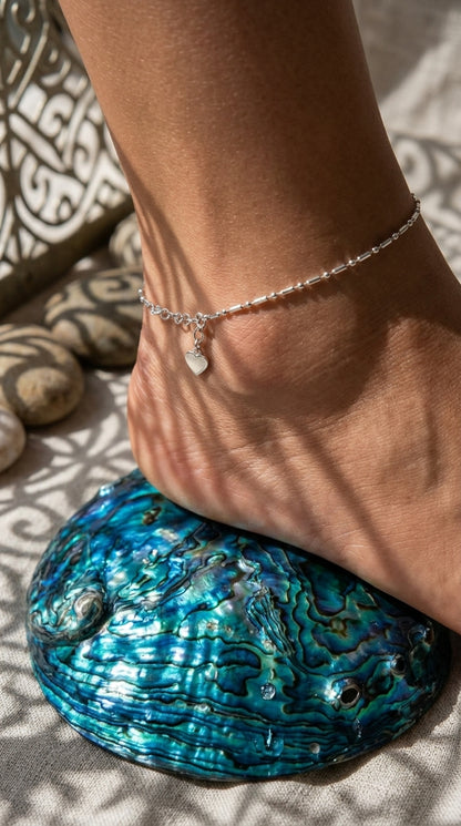 Minimalist Silver Anklet