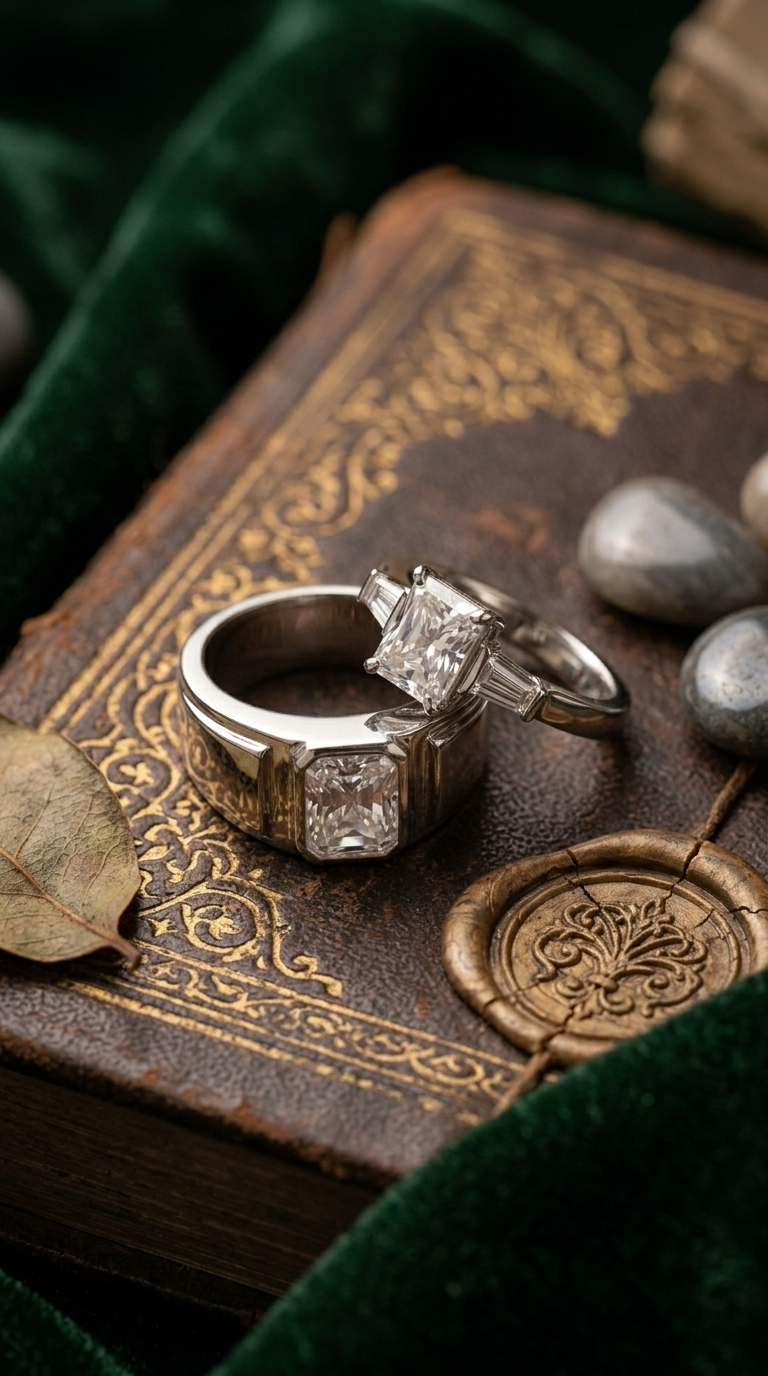 Eternal Bond Couple Ring Set