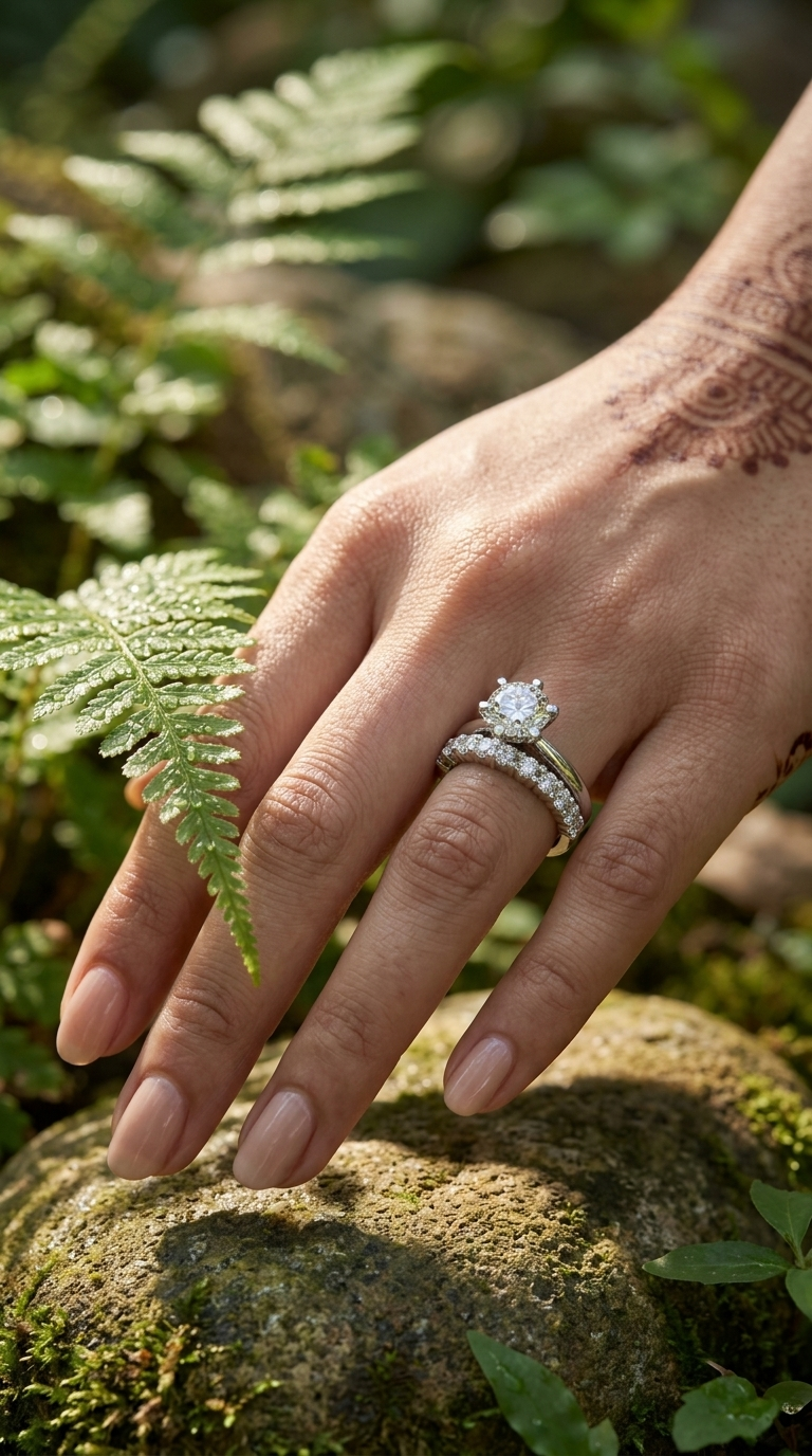 Timeless Radiance Moissanite Solitaire Ring