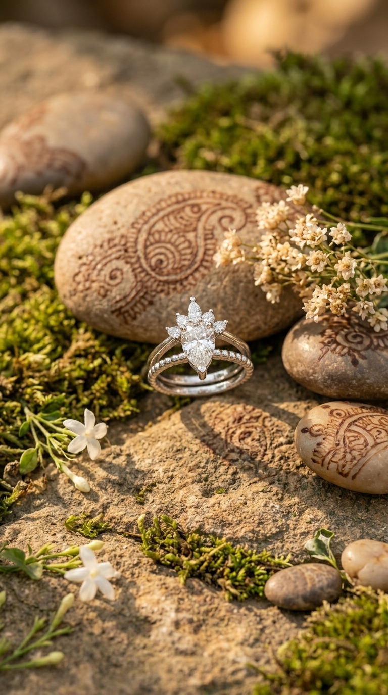 Floral Cluster Ring