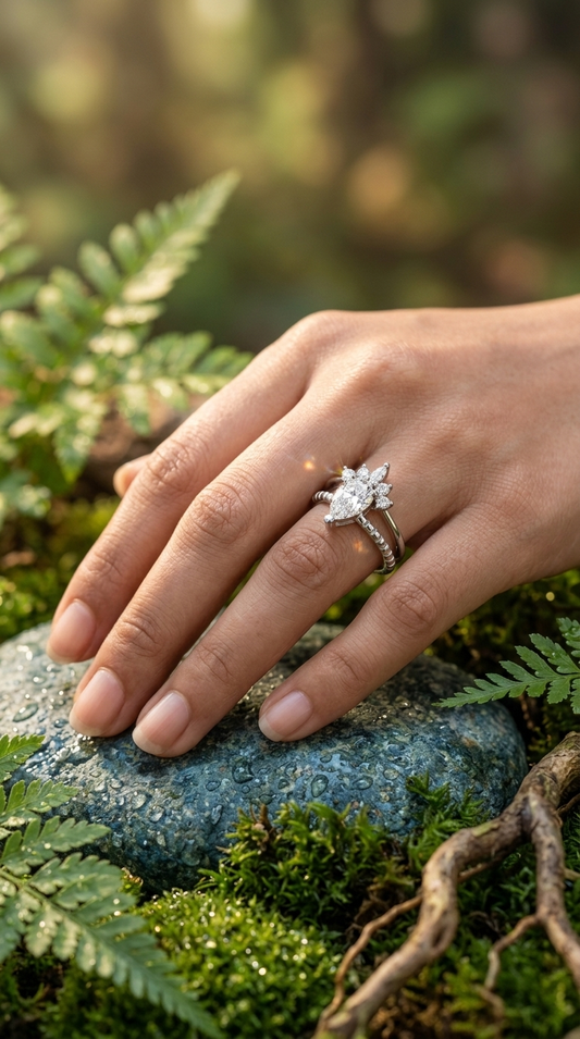 Floral Cluster Ring