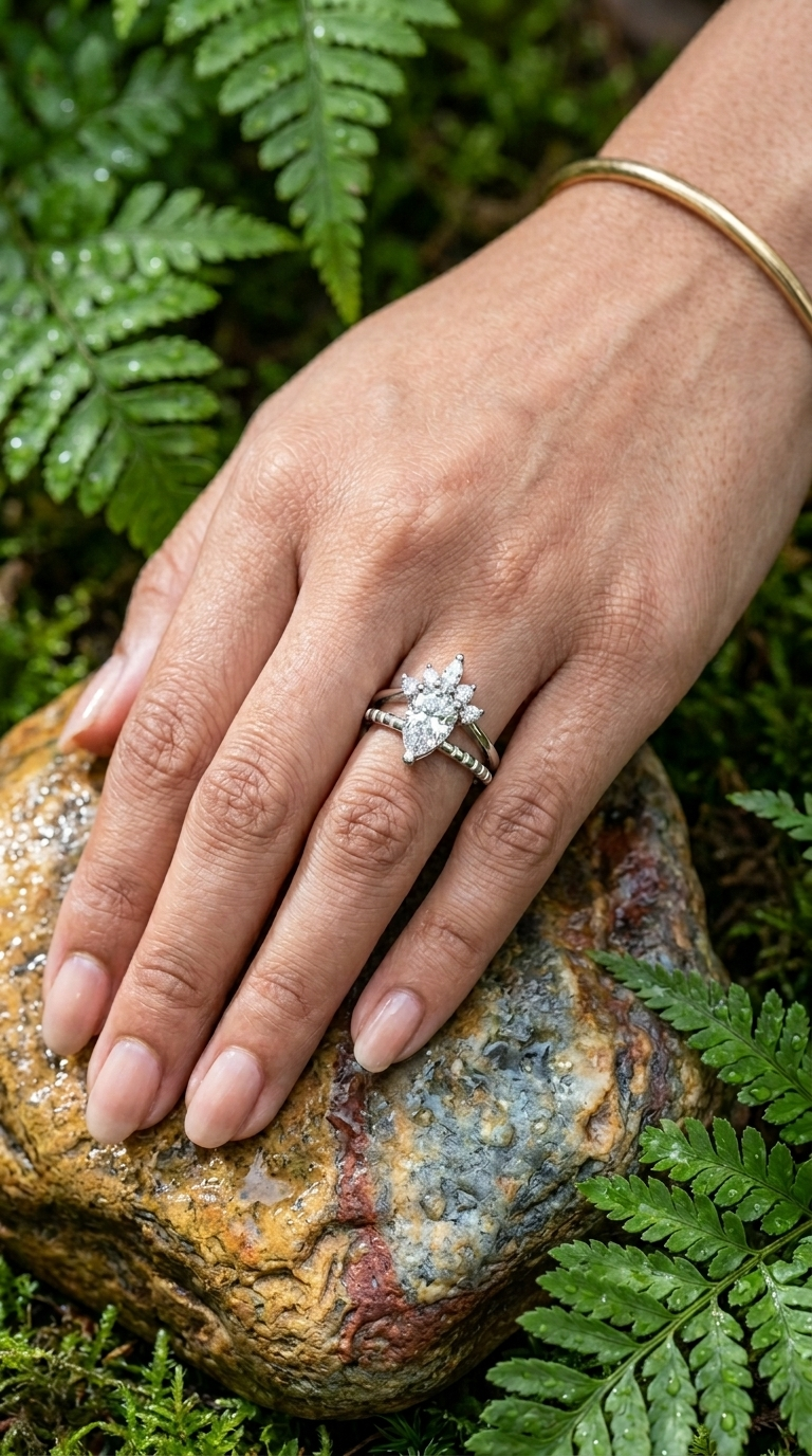 Floral Cluster Ring