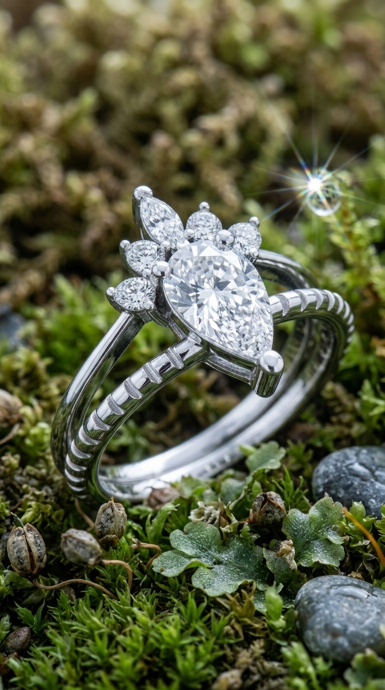 Floral Cluster Ring