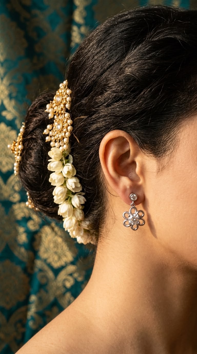 Eternal Bloom Drop Earrings