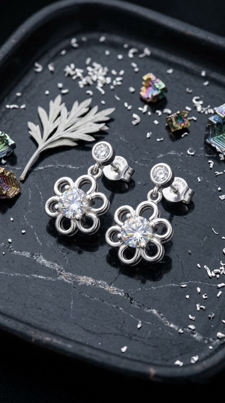 Eternal Bloom Drop Earrings