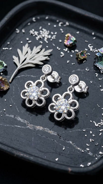 Eternal Bloom Drop Earrings