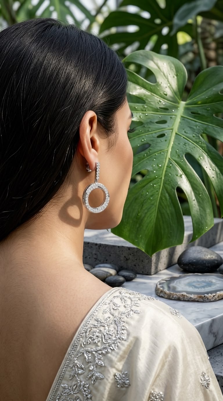 Interlinked Circle Earrings