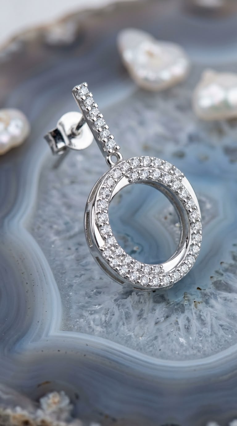 Interlinked Circle Earrings