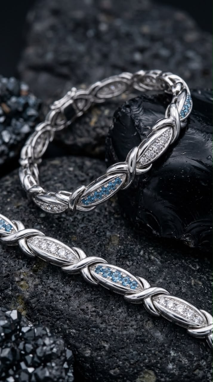 Celestial link semi precious bracelet